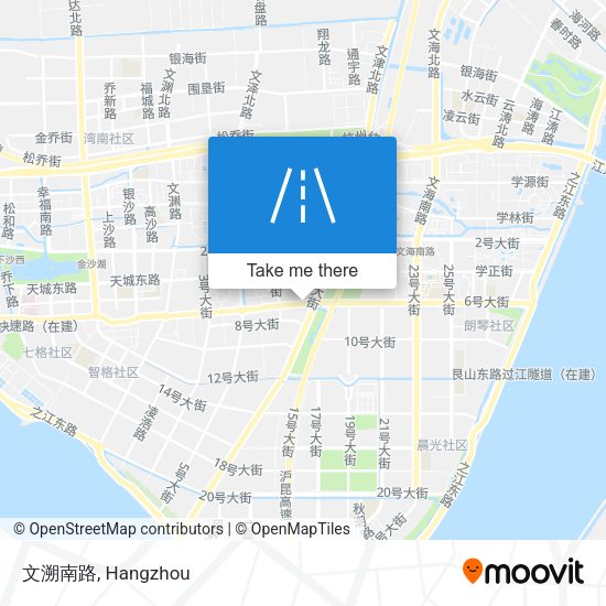 文溯南路 map