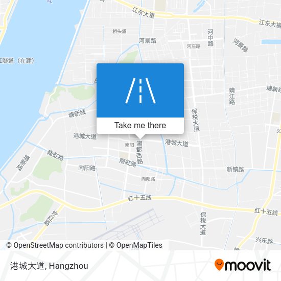港城大道 map