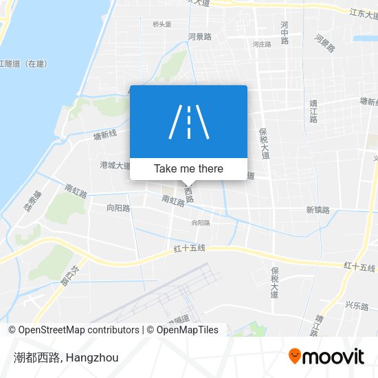 潮都西路 map
