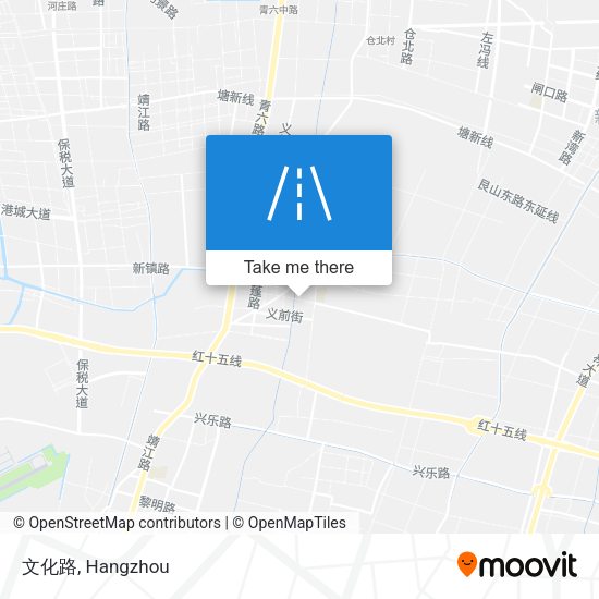 文化路 map