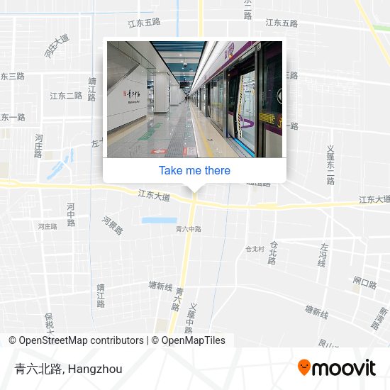 青六北路 map