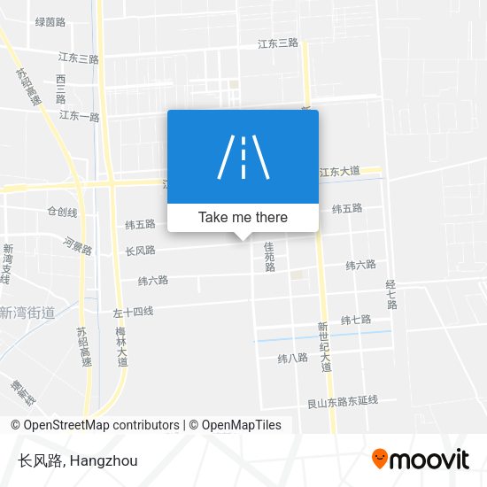 长风路 map