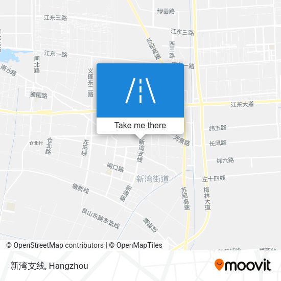 新湾支线 map