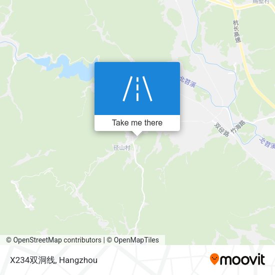 X234双洞线 map