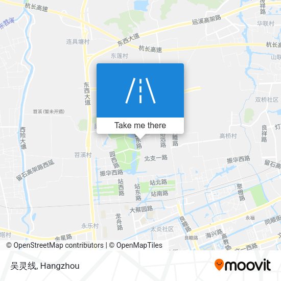 吴灵线 map