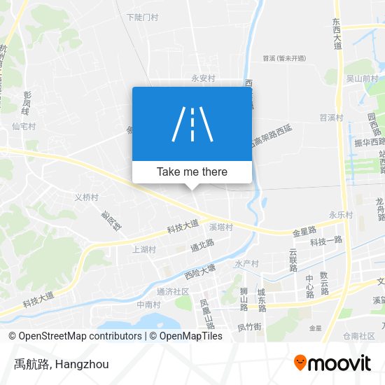 禹航路 map