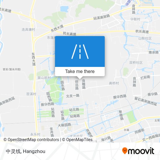 中灵线 map