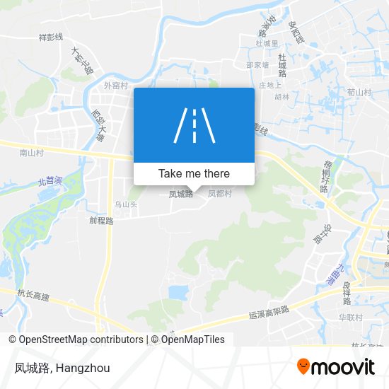 凤城路 map