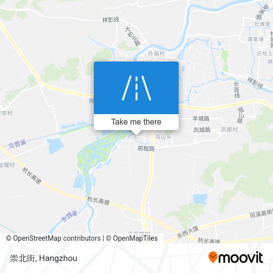 崇北街 map