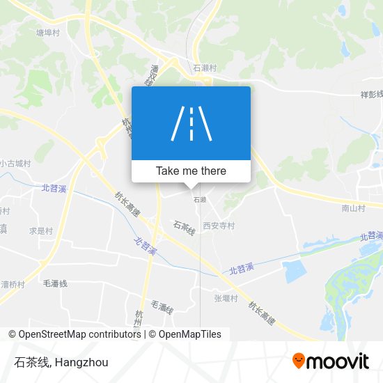 石茶线 map