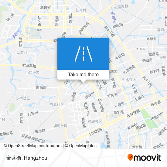 金蓬街 map