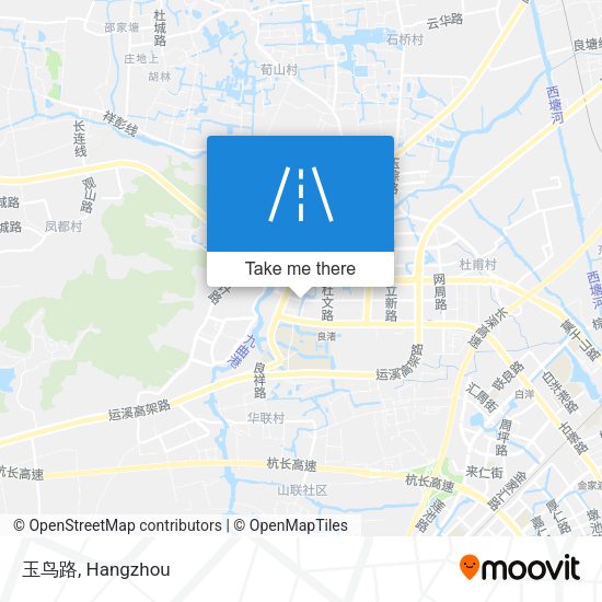 玉鸟路 map
