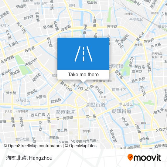 湖墅北路 map
