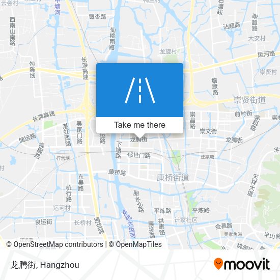 龙腾街 map