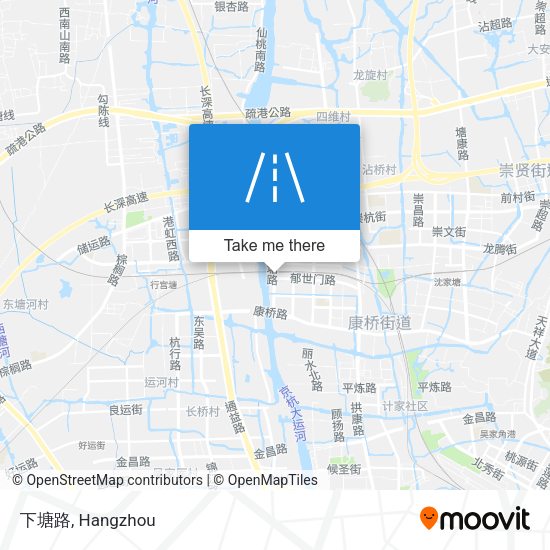下塘路 map