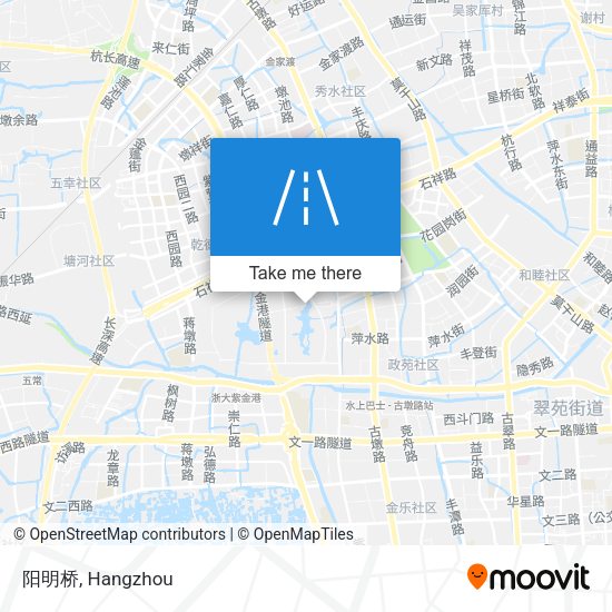 阳明桥 map