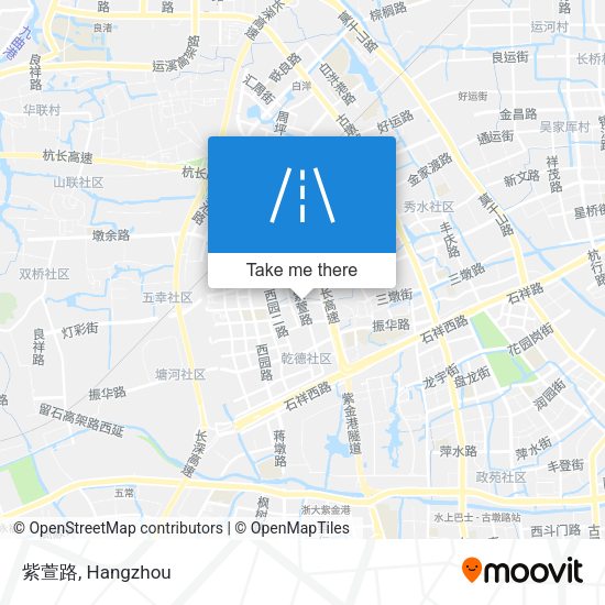 紫萱路 map
