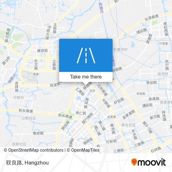 联良路 map