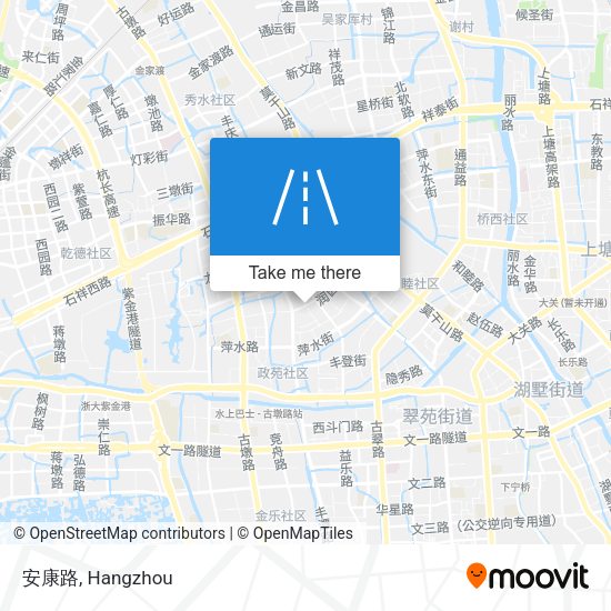 安康路 map