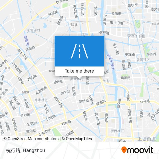 杭行路 map