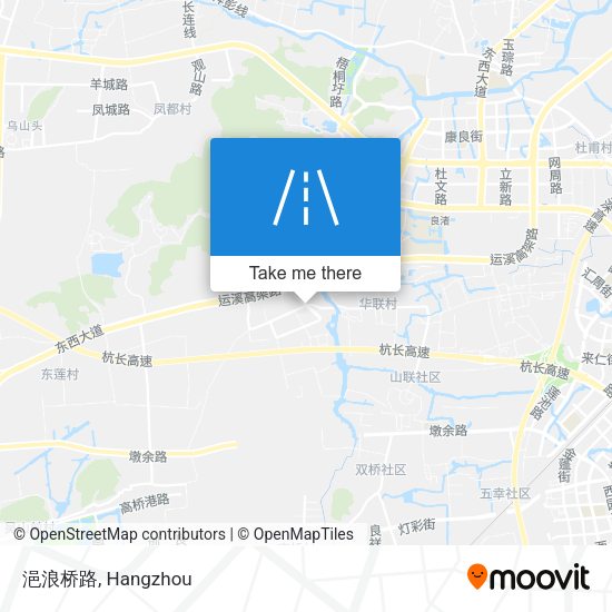 浥浪桥路 map