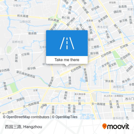 西园三路 map