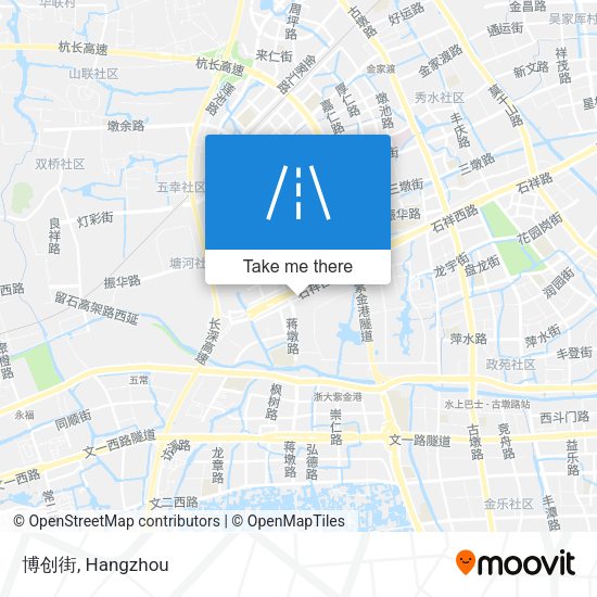 博创街 map