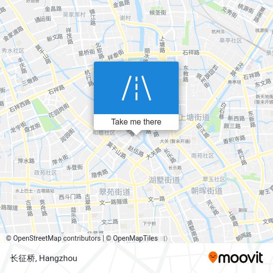 长征桥 map