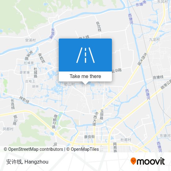 安许线 map