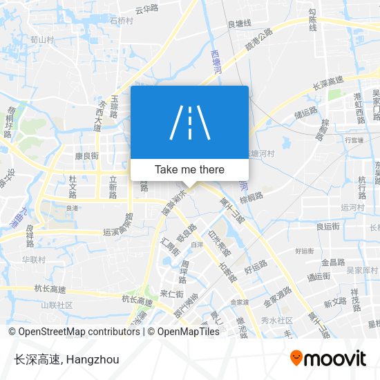 长深高速 map