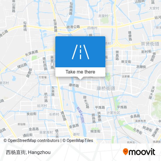 西杨直街 map