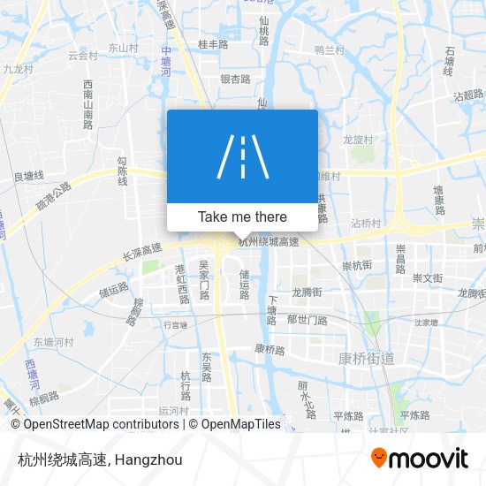 杭州绕城高速 map