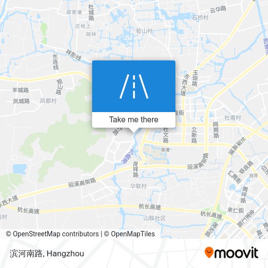 滨河南路 map