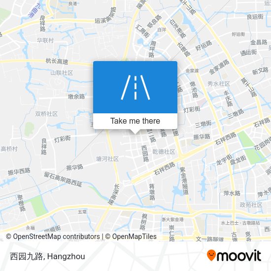 西园九路 map