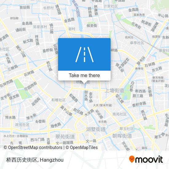 桥西历史街区 map