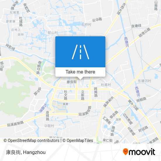 康良街 map