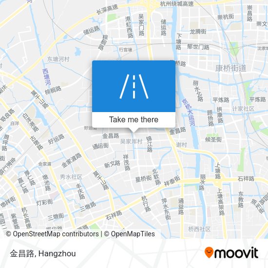 金昌路 map