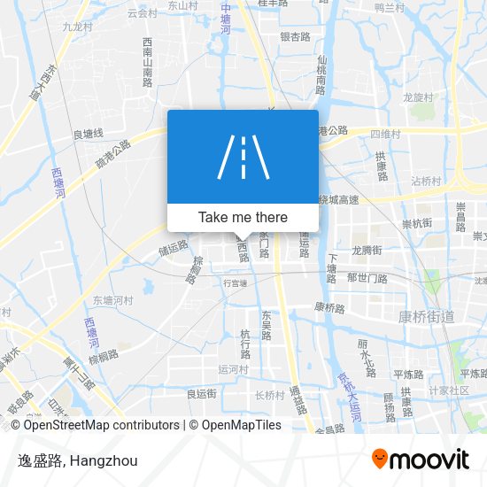 逸盛路 map