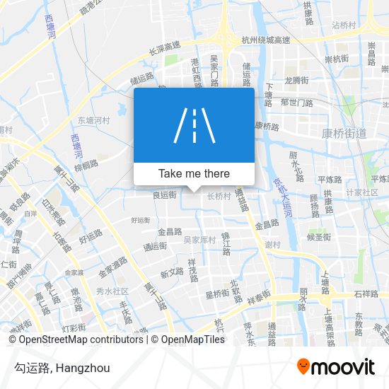 勾运路 map