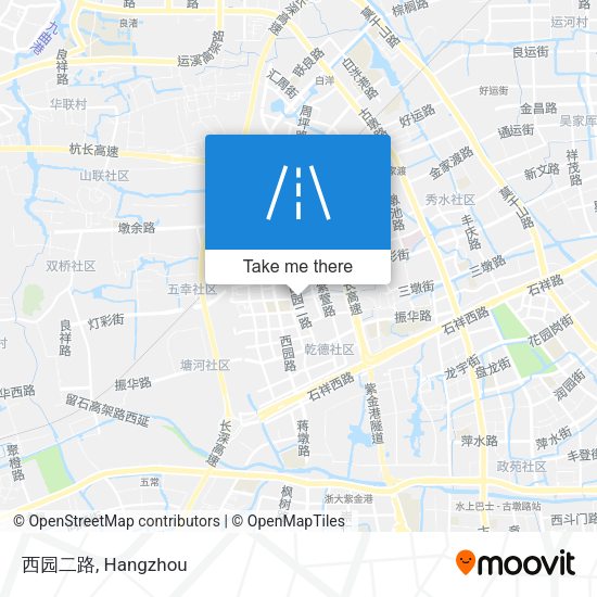 西园二路 map