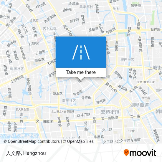 人文路 map