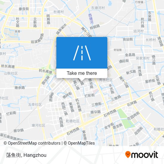 荡鱼街 map