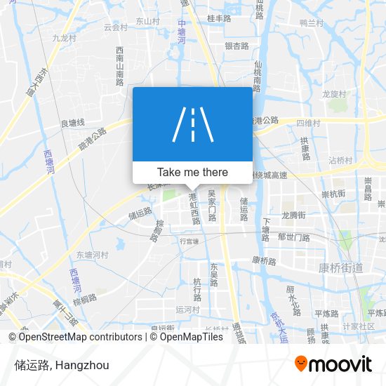 储运路 map
