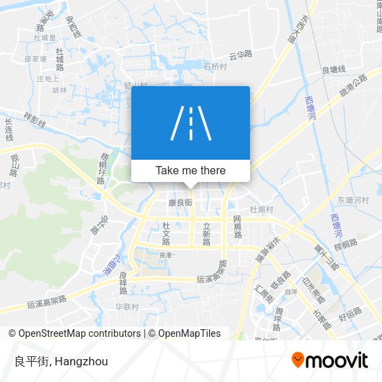 良平街 map