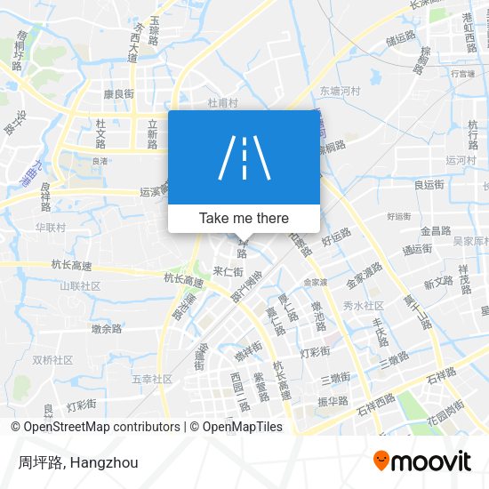 周坪路 map