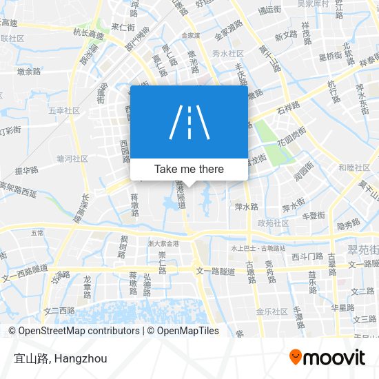宜山路 map