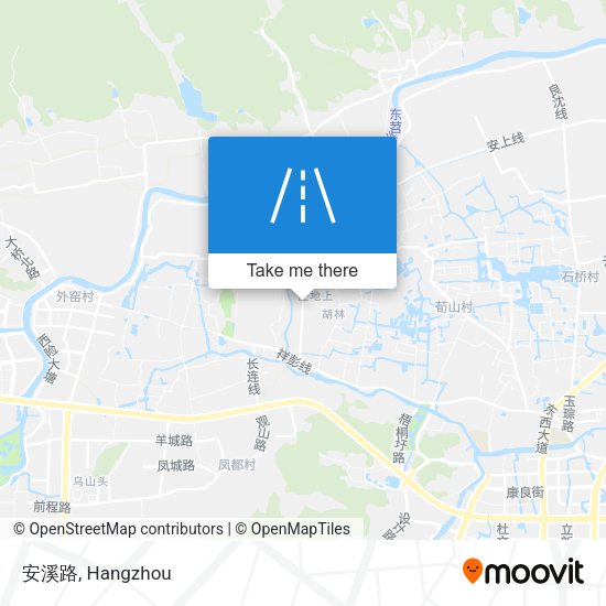 安溪路 map