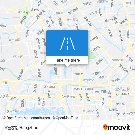 藕舫路 map