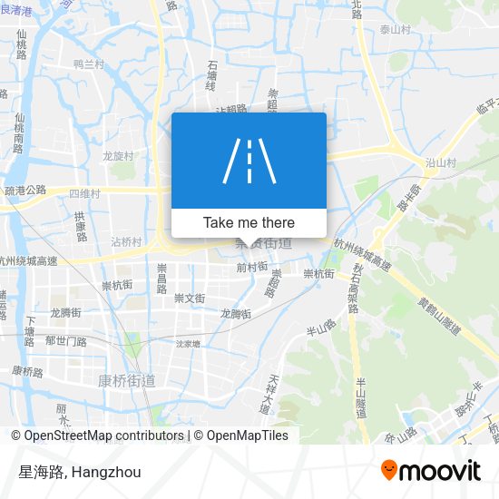 星海路 map