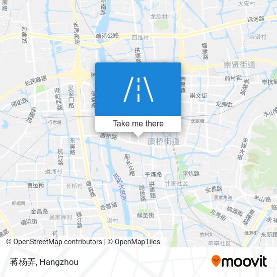 蒋杨弄 map